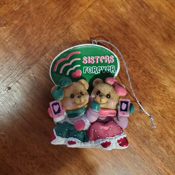 Sisters forever ornament